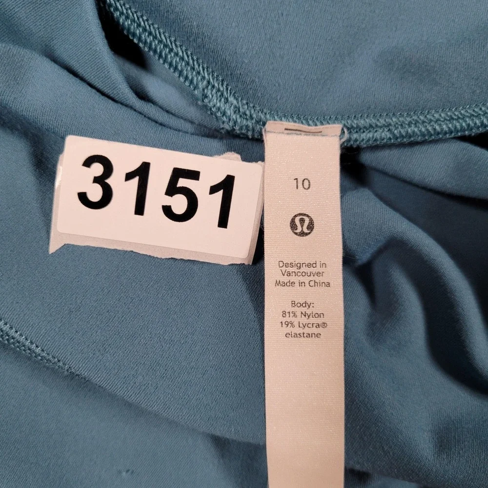 Lululemon‎ Pants Womens 10 Blue Align Pant Yoga Leggings Pockets High Rise